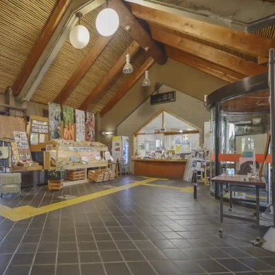 都市農業公園の事務所受付