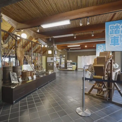 都市農業公園の管理事務所にある展示物