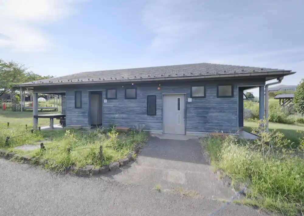 都市農業公園のトイレ