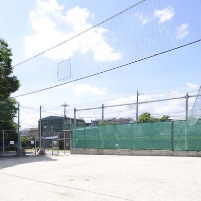 gotanno-plaza-2 飛び出し防止のネット(五反野公園)