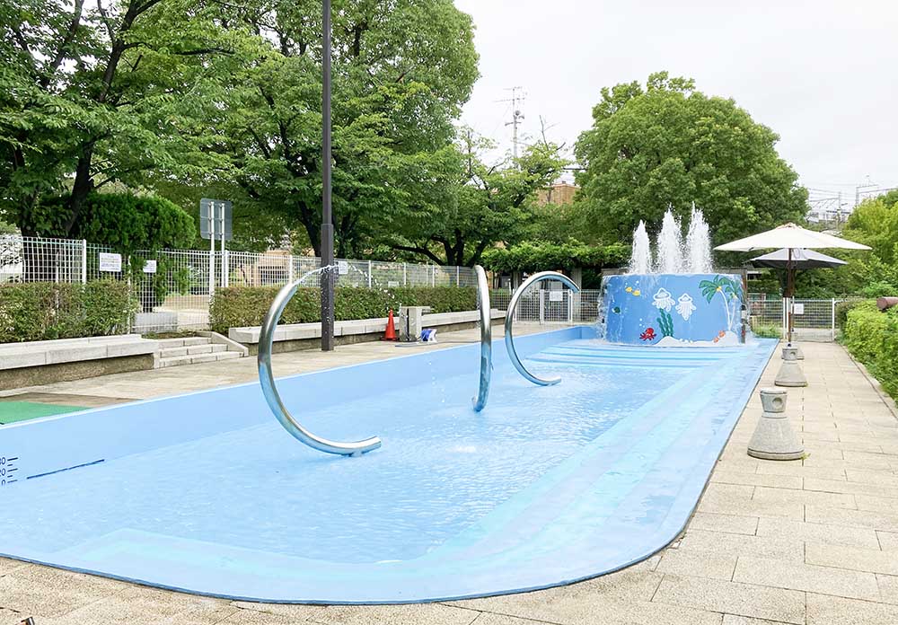 じゃぶじゃぶ池（五反野コミュニティ公園）