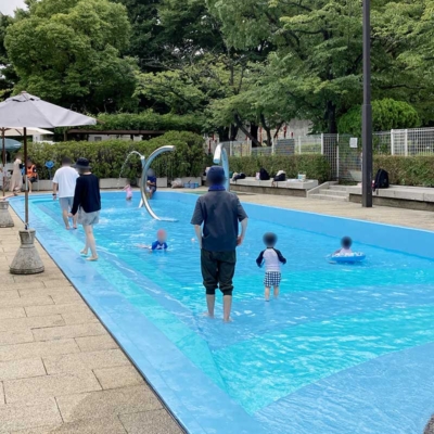 じゃぶじゃぶ池（五反野コミュニティ公園）