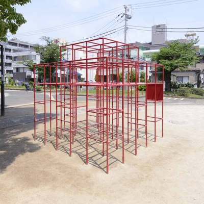 ジャングルジム（花畑公園）