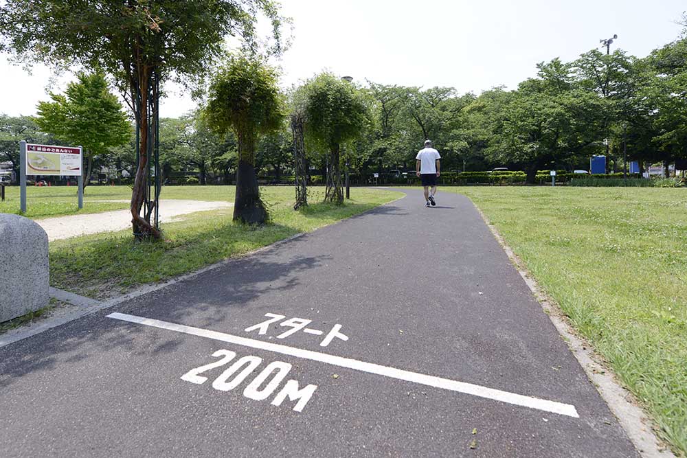 ウォーキングコース（花畑公園）