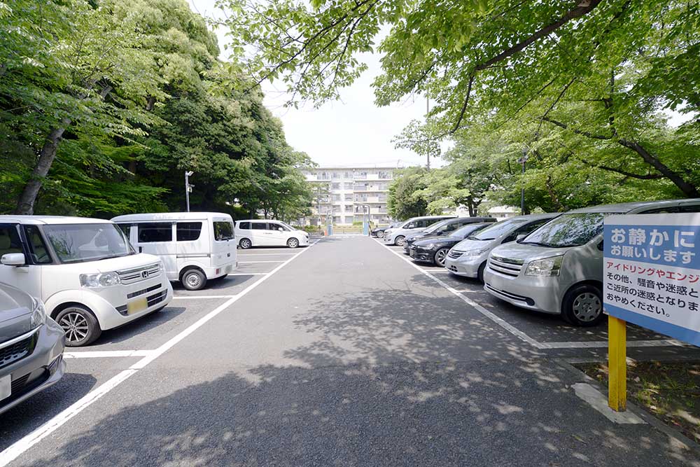 駐車場（花畑公園）