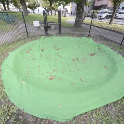 八十町公園にある砂場