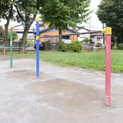 蛭沼公園の鉄棒