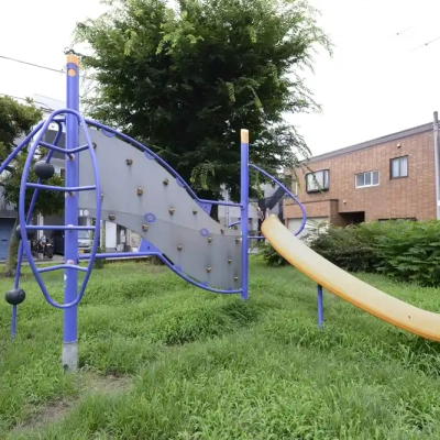 蛭沼公園のアスレチック
