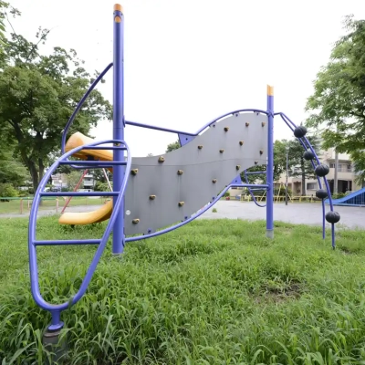 蛭沼公園のアスレチック
