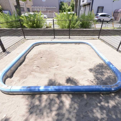 幼児用の砂場（一ツ家第一公園）