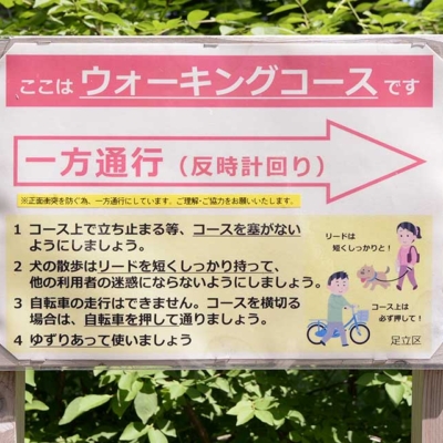 ウォーキングコース（保木間公園）