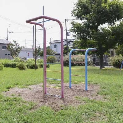 堀之内北公園のアスレチック