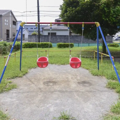 堀之内北公園の幼児用滑り台