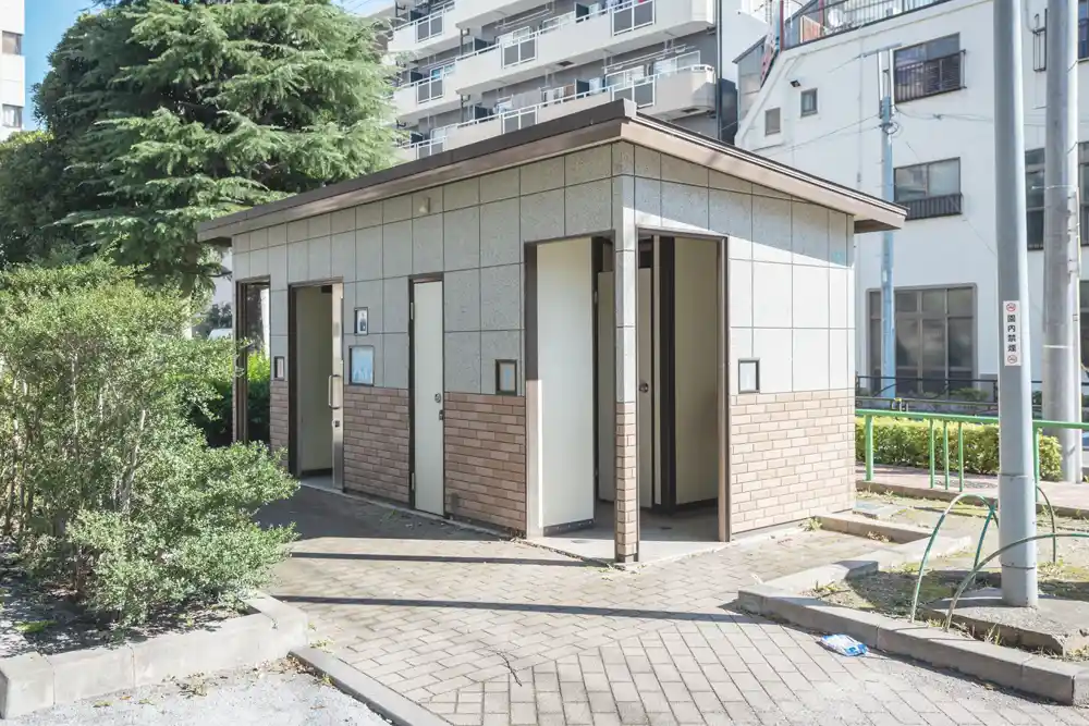 袋橋公園のトイレ