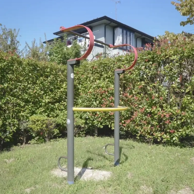 伊興四丁目公園のぶら下がり健康器具