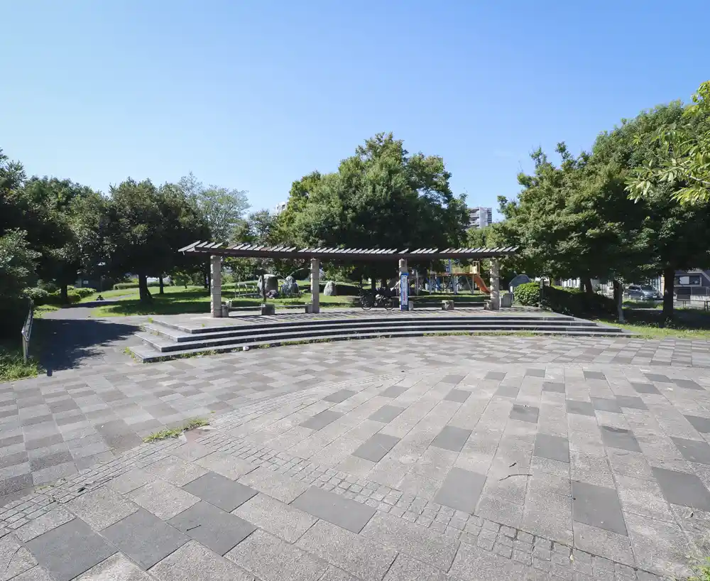 入谷日の出公園の風景