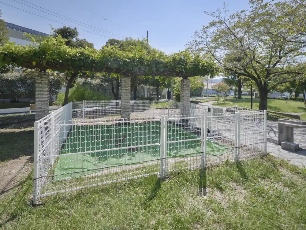 入谷中郷公園にある砂場