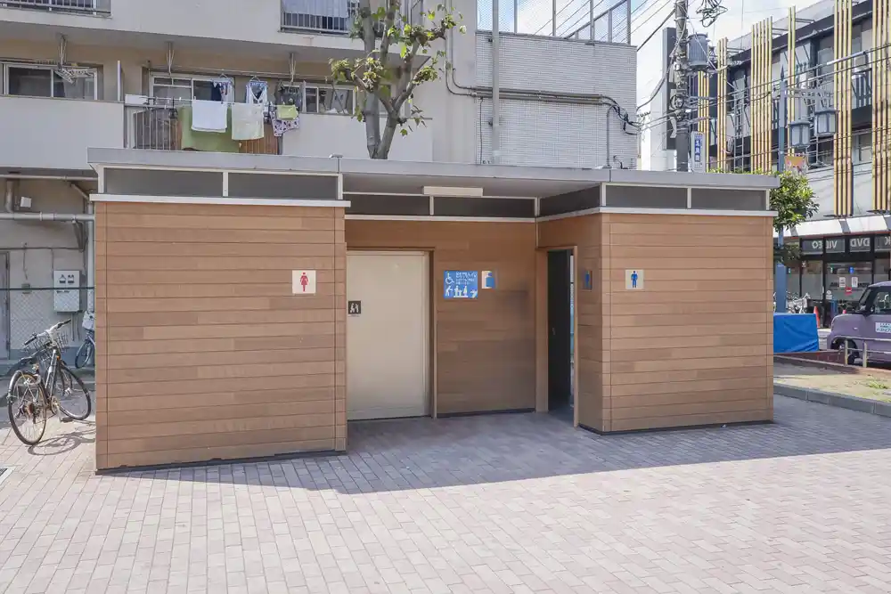 亀有公園のトイレ