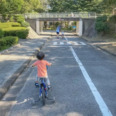 kamichibasunahara-bicycle-13 上千葉砂原公園は自転車やゴーカートに乗れる