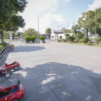 kamichibasunahara-gocart-1 上千葉砂原公園にある豆自動車・三輪車乗り場