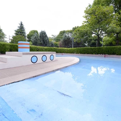 じゃぶじゃぶ池（北鹿浜公園）