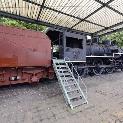 蒸気機関車（北鹿浜公園）