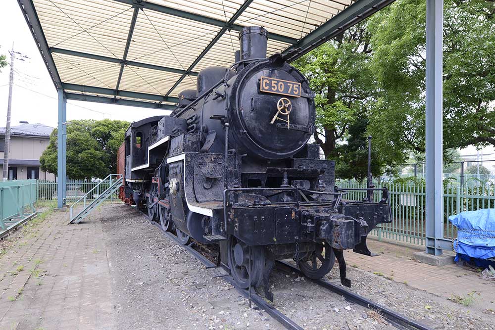 kitashikahama-locomotive-2 蒸気機関車(北鹿浜公園)