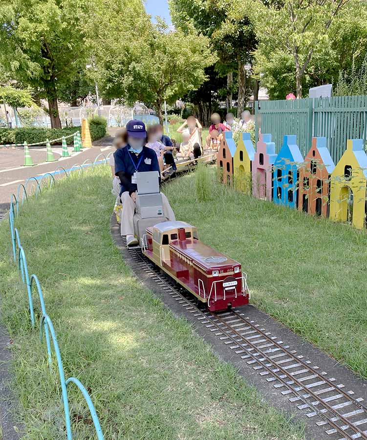 kitashikahama-minitrain-5 ミニ列車(北鹿浜公園)