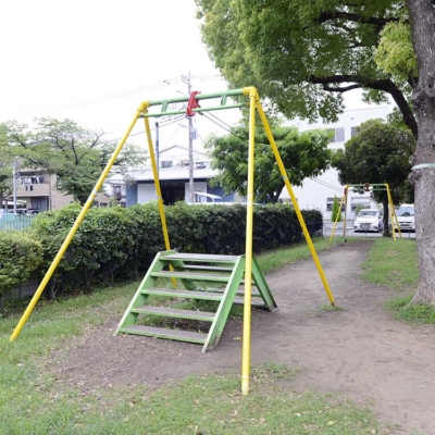 ターザンロープ（北鹿浜公園）