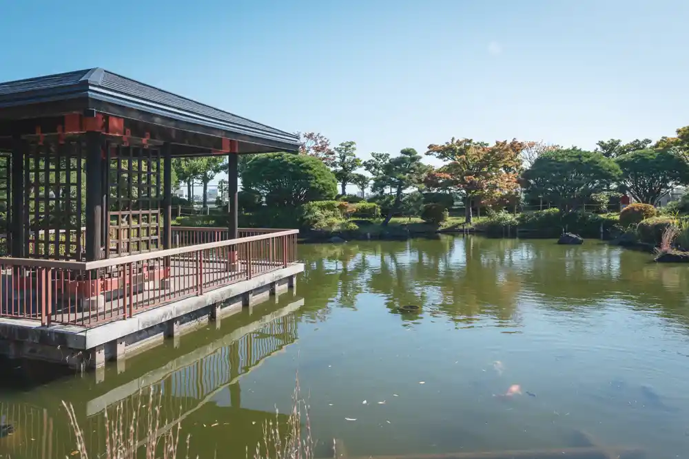 kosugehigashi-garden-2 小菅東スポーツ公園にある日本庭園