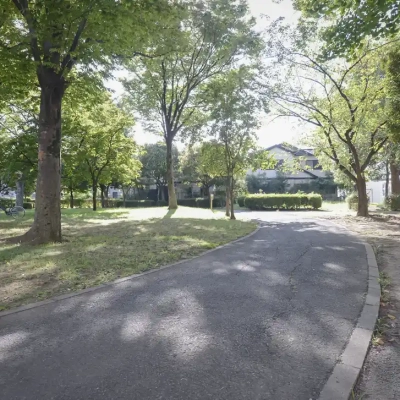 江北平成公園のウォーキングコース