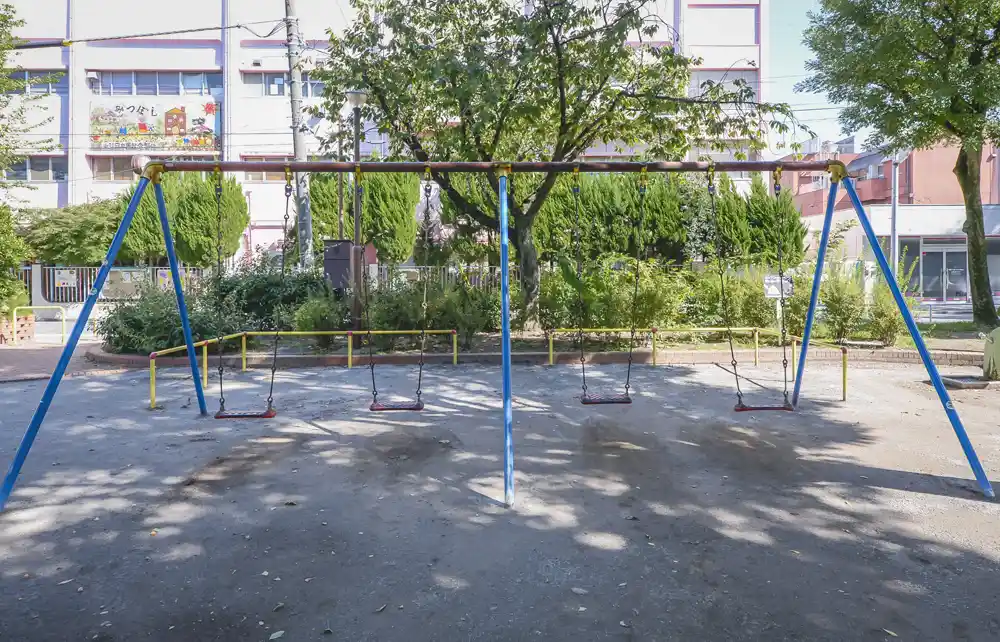 南宮城公園にあるブランコ