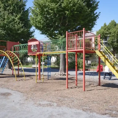 南宮城公園にあるコンビネーション遊具