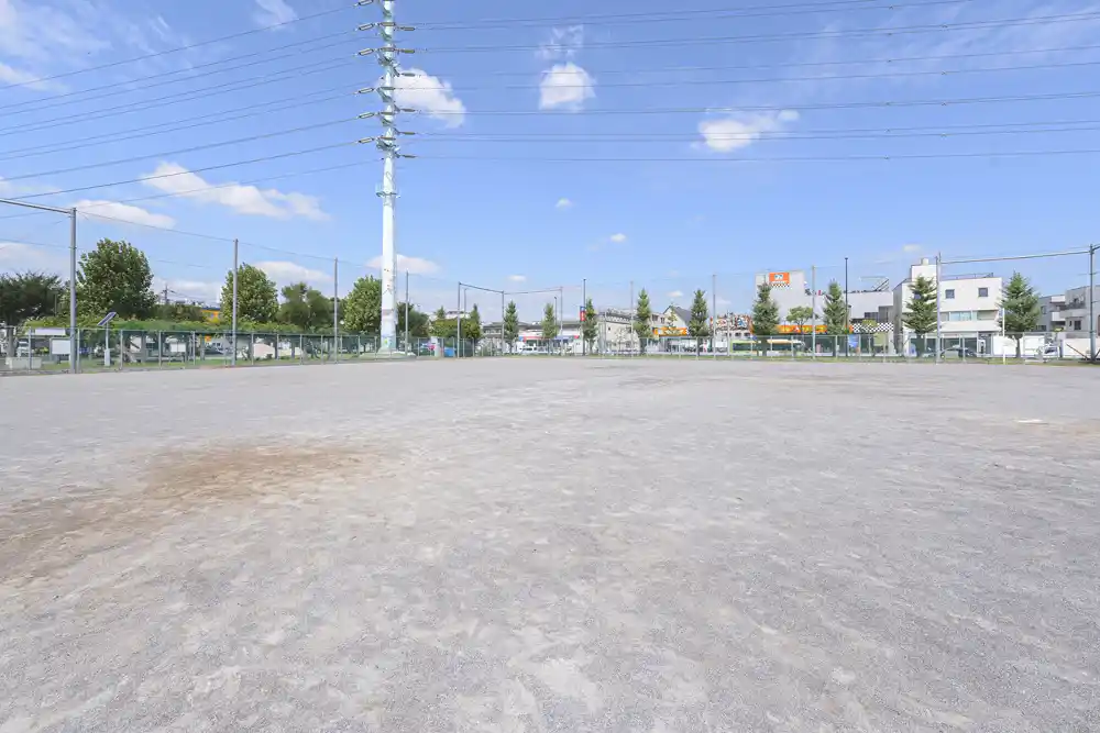 南椿公園のグラウンド（椿グラウンド）