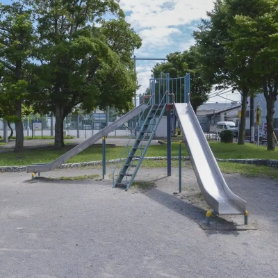 南椿公園の滑り台