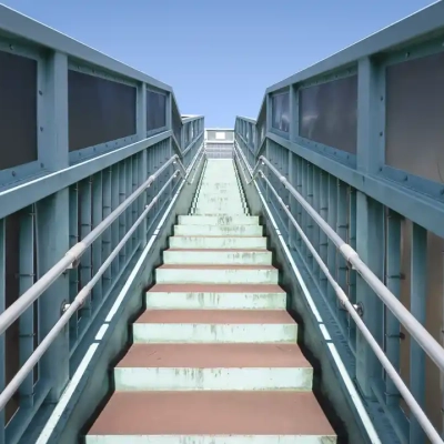 宮城ファミリー公園の入り口の階段