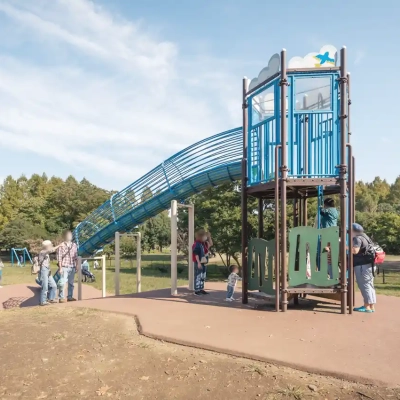 mizumoto-bouken-playground-equipment-4 水元公園の冒険広場にある大きな滑り台