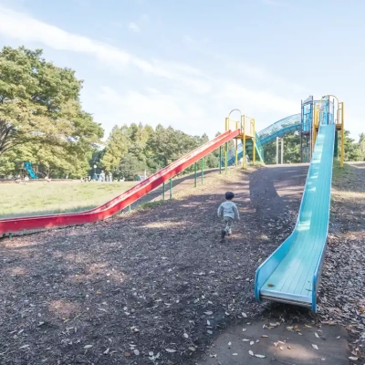 mizumoto-bouken-playground-equipment-8 水元公園の冒険広場にある大きな滑り台