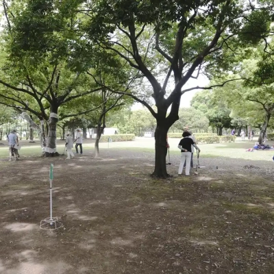 中川公園A地区の広場