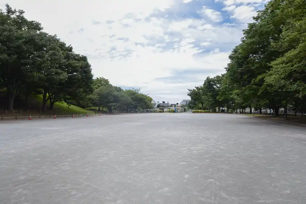 中川公園A地区の広場