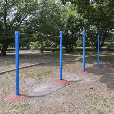 中川公園A地区の高鉄棒