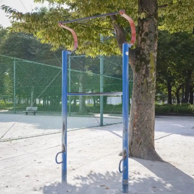 葛飾区中道公園にあるぶら下がり健康器具