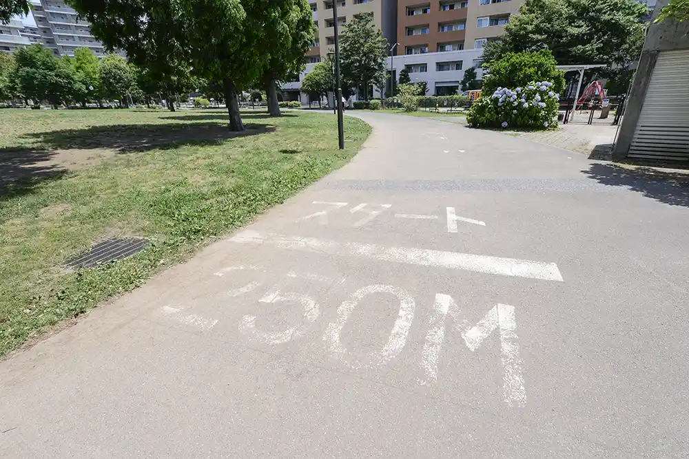 ウォーキングコース（西新井さかえ公園）