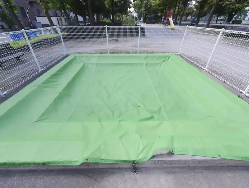 西中第二公園の砂場