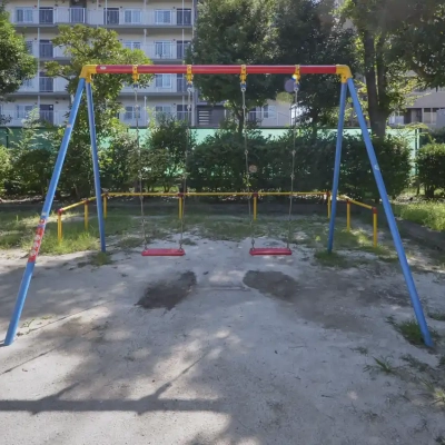 odai-playground-equipment-5 足立区立小台公園にあるブランコ