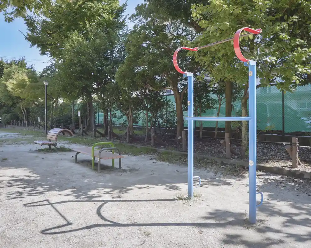 odai-training-1 足立区立小台公園にある健康器具コーナー