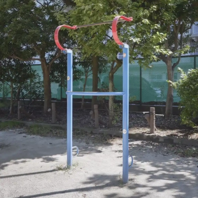 odai-training-2 足立区立小台公園にあるぶら下がり健康器具