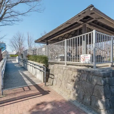 ooyata-plum-garden-8 大谷田公園にある梅園のスロープ