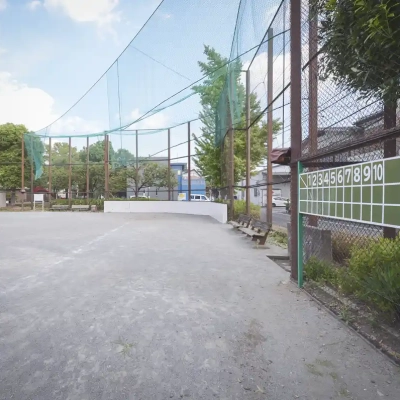 oshibe-ground-4 押部公園のグラウンドにある野球設備