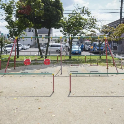 oshibe-playground-equipment-1 押部公園のブランコ